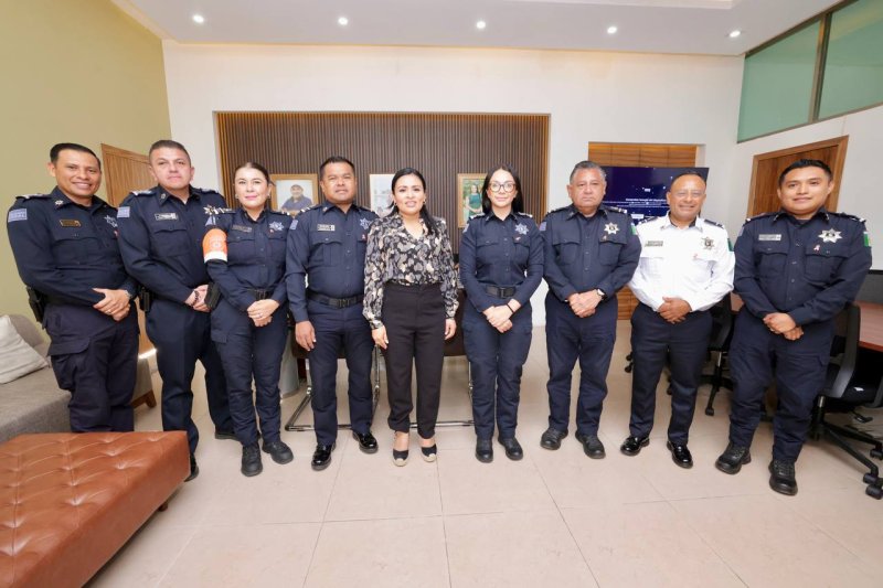 REFORZAMOS ACCIONES DE SEGURIDAD POR NUESTRO MUNICIPIO: BLANCA MERARI