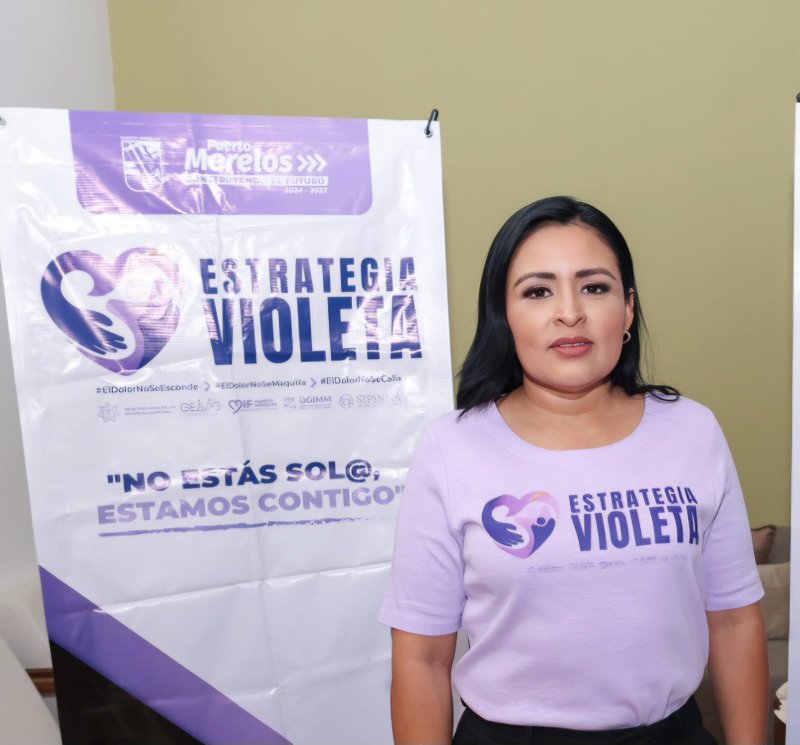 REFORZAMOS LA “RED DE RESGUARDO VIOLETA” PARA PROTEGER Y RESPALDAR A LAS MUJERES DE PUERTO MORELOS: BLANCA MERARI