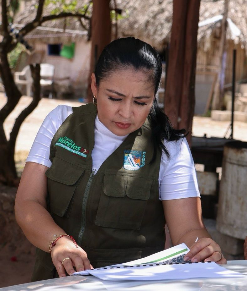 REFREFORZAMOS MANTENIMIENTO A RED VIAL EN BENEFICIO DE PORTOMORELENSES: BLANCA MERARI