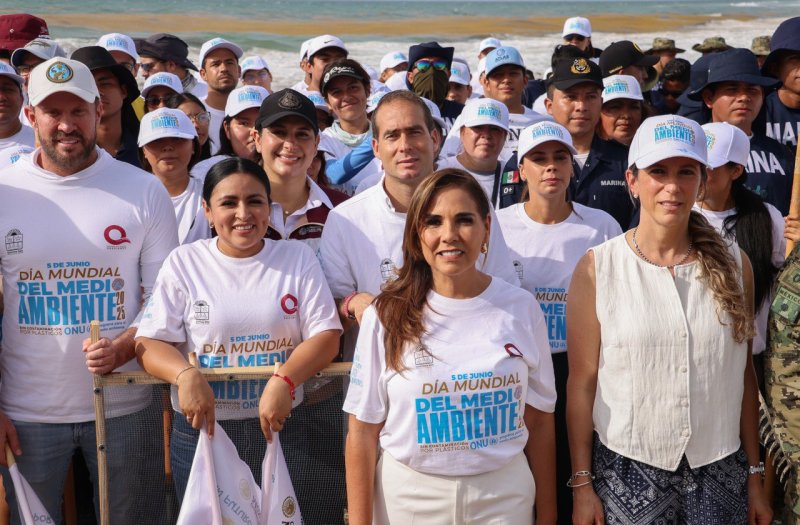 SE SUMAN Q. ROO Y PUERTO MORELOS A LA ESTRATEGIA NACIONAL DE LIMPIEZA Y CONSERVACIÓN DE PLAYAS Y COSTAS DE MÉXICO 2025-2030
