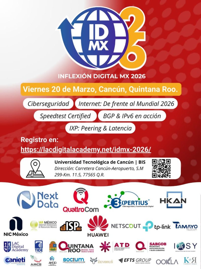 SEDE – Cancún será sede del arranque de Inflexión Digital MX 2026, el foro clave del ecosistema tecnológico en México