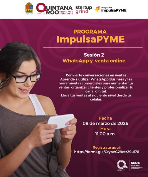 SEDE – IMPULSAN CAPACITACIÓN PARA POTENCIAR VENTAS DIGITALES A TRAVÉS DE WHATSAPP