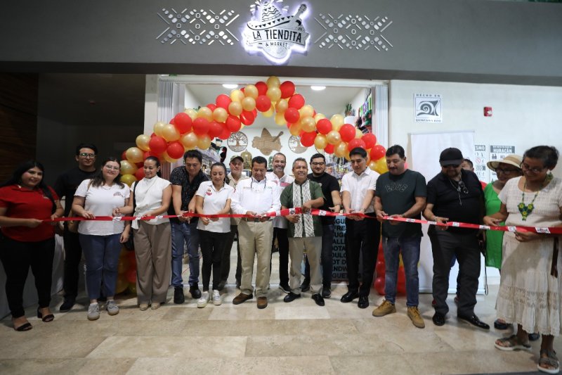 SEDE – Impulsan desarrollo económico local con apertura de tienda en estación del Tren Maya en Chetumal