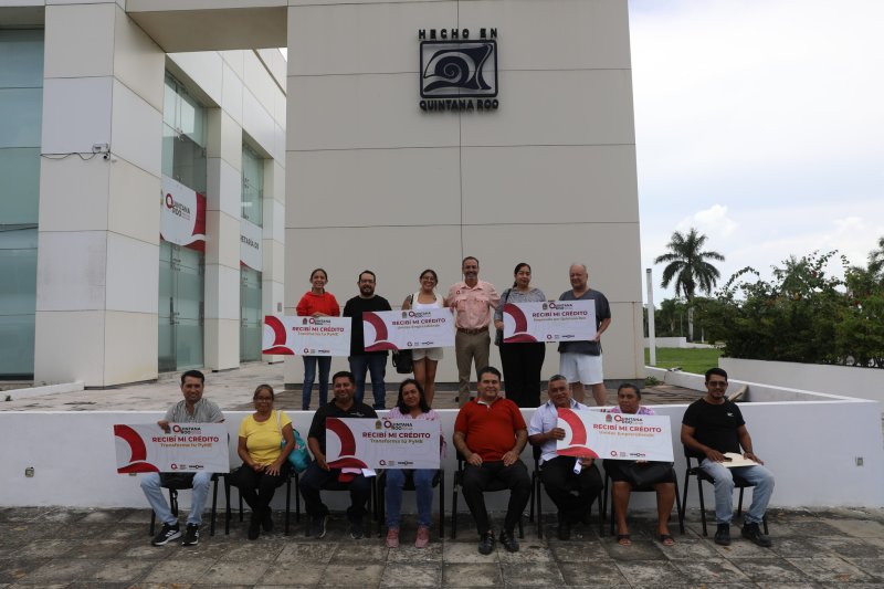 SEDE – Impulsan emprendimientos en Quintana Roo con créditos productivos por $455,000 pesos