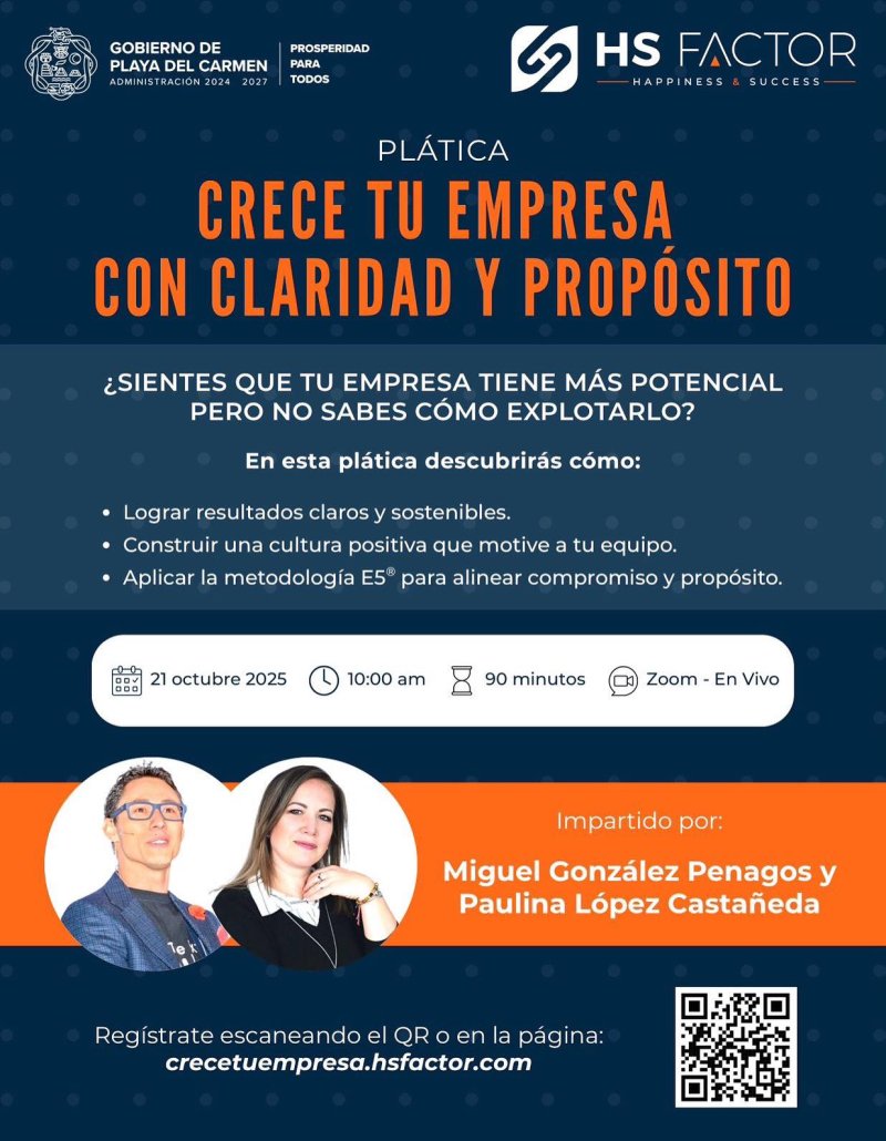 SEDE – Invitan a empresarios de Quintana Roo a fortalecer sus negocios con plática digital gratuita