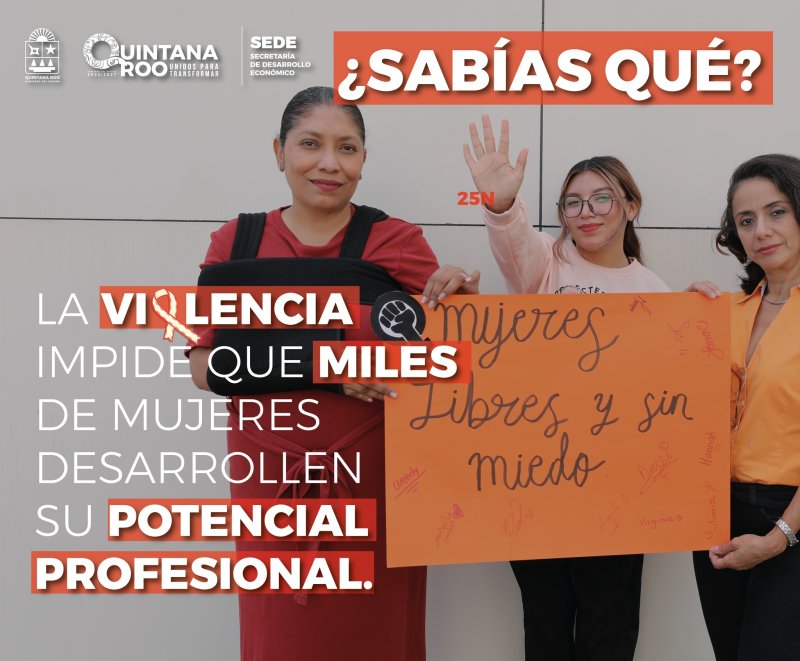 SEDE – Quintana Roo refrenda compromiso para erradicar la violencia contra las mujeres