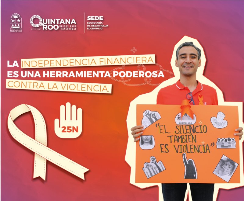 SEDE – Quintana Roo refuerza su compromiso con la seguridad y los derechos de las mujeres durante los 16 Días de Activismo