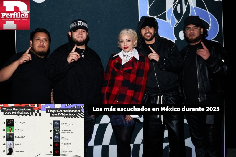 Spotify Wrapped 2025: la música mexicana domina las listas en México