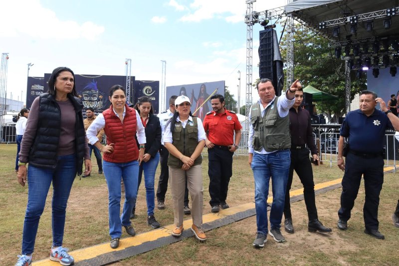 TODO LISTO PARA EL ARRANQUE HOY DEL CARNAVAL PUERTO MORELOS 2026, “AL SON DE LA HISTORIA Y TRADICIÓN”: BLANCA MERARI