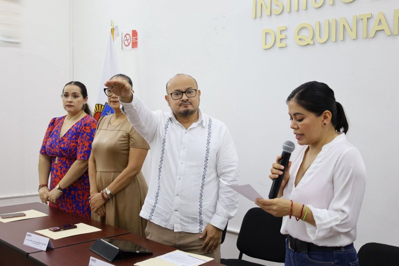 Toma protesta como presidente del Comité de Igualdad Laboral y No Discriminación, el consejero Julio Asrael González Carrillo .