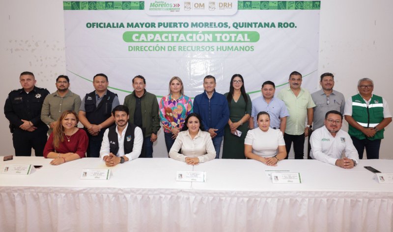 TRABAJAMOS PARA HACER MÁS EFICIENTE LA ADMINISTRACIÓN MUNICIPAL DE PUERTO MORELOS: BLANCA MERARI