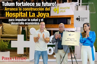 ¡Tulum fortalece su futuro! Arranca la construcción del Hospital La Joya para impulsar la salud y el desarrollo económico