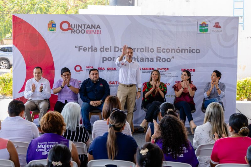 Tulum Inicia la Feria de Desarrollo Económico en Quintana Roo