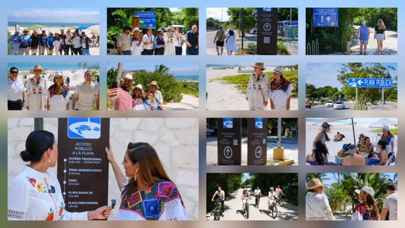 Tulum: las playas vuelven a ser de todos
