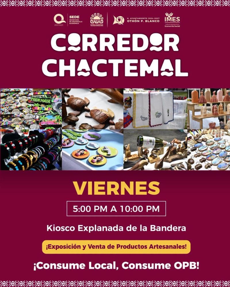 SEDE - ¡EL TALENTO CHACTEMAL BRILLA EN EL CORREDOR CHACTEMAL!