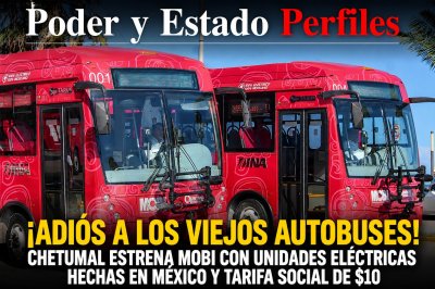 ¡ADIÓS A LOS VIEJOS AUTOBUSES! CHETUMAL ESTRENA MOBI CON UNIDADES ELÉCTRICAS HECHAS EN MÉXICO Y TARIFA SOCIAL DE $10