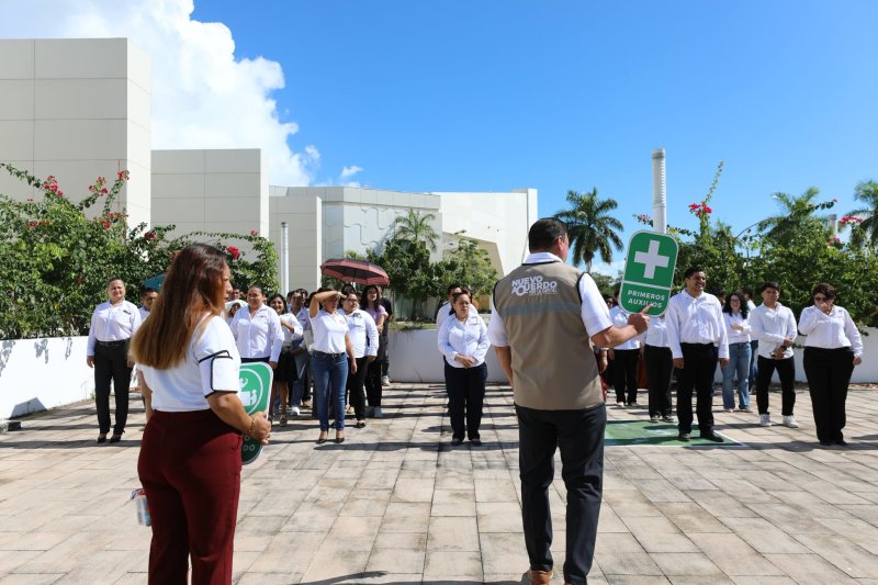 SEDE FORTALECE PROTOCOLOS DE RESPUESTA DURANTE EL SEGUNDO SIMULACRO NACIONAL 2026