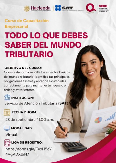 SEDE Y SAT ACERCAN CAPACITACIÓN FISCAL A EMPRENDEDORES DE QUINTANA ROO