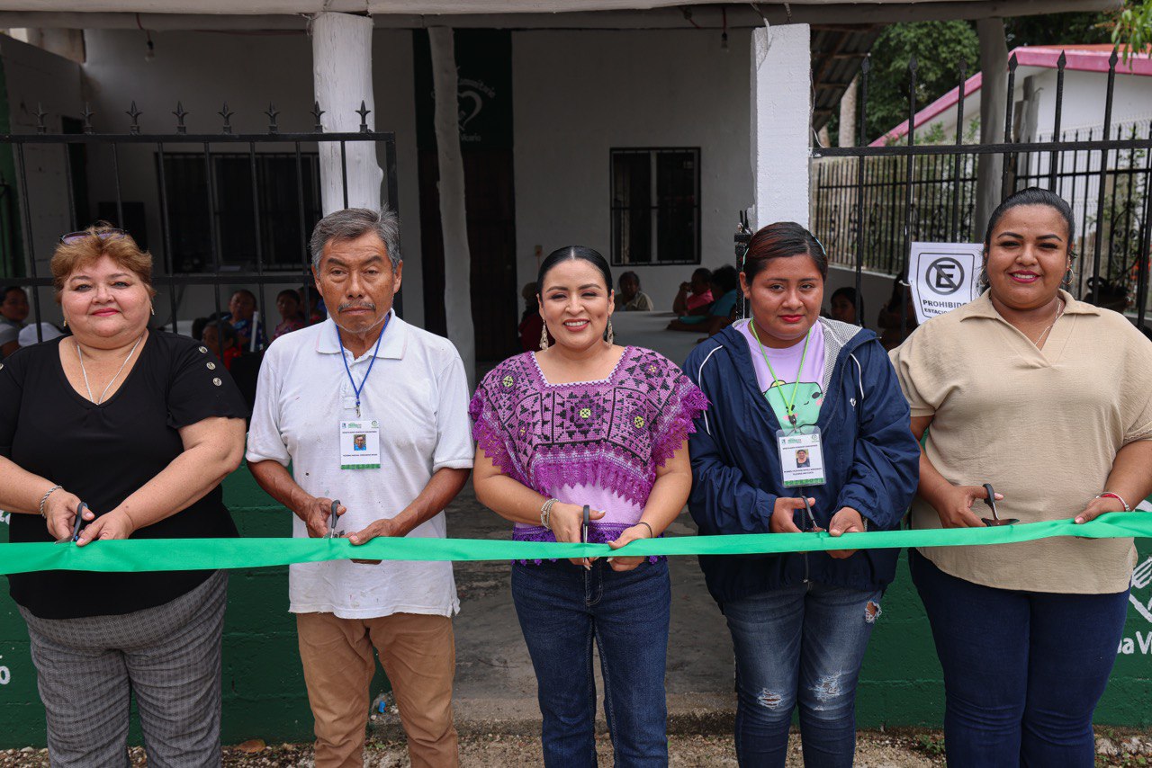 INAUGURA BLANCA MERARI COMEDOR COMUNITARIO EN APOYO A SECTORES VULNERABLES EN LEONA VICARIO