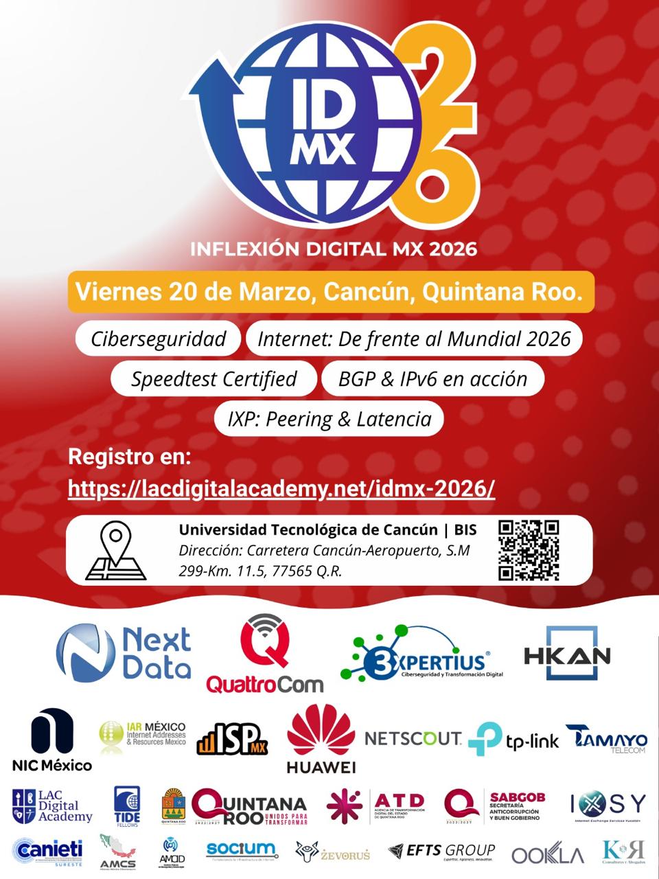 SEDE – Cancún será sede del arranque de Inflexión Digital MX 2026, el foro clave del ecosistema tecnológico en México